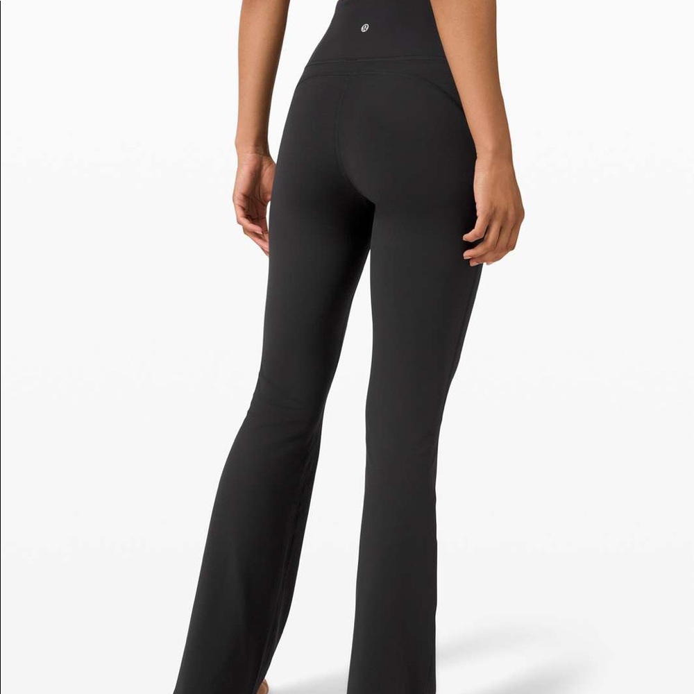 Lululemon groove pant flare super high rise nulu*